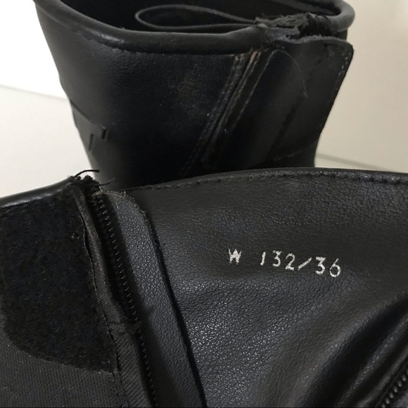 Bilt | Waterproof Motorcycle Boots Mens 36 US 4 Black Leather Wide main image 10